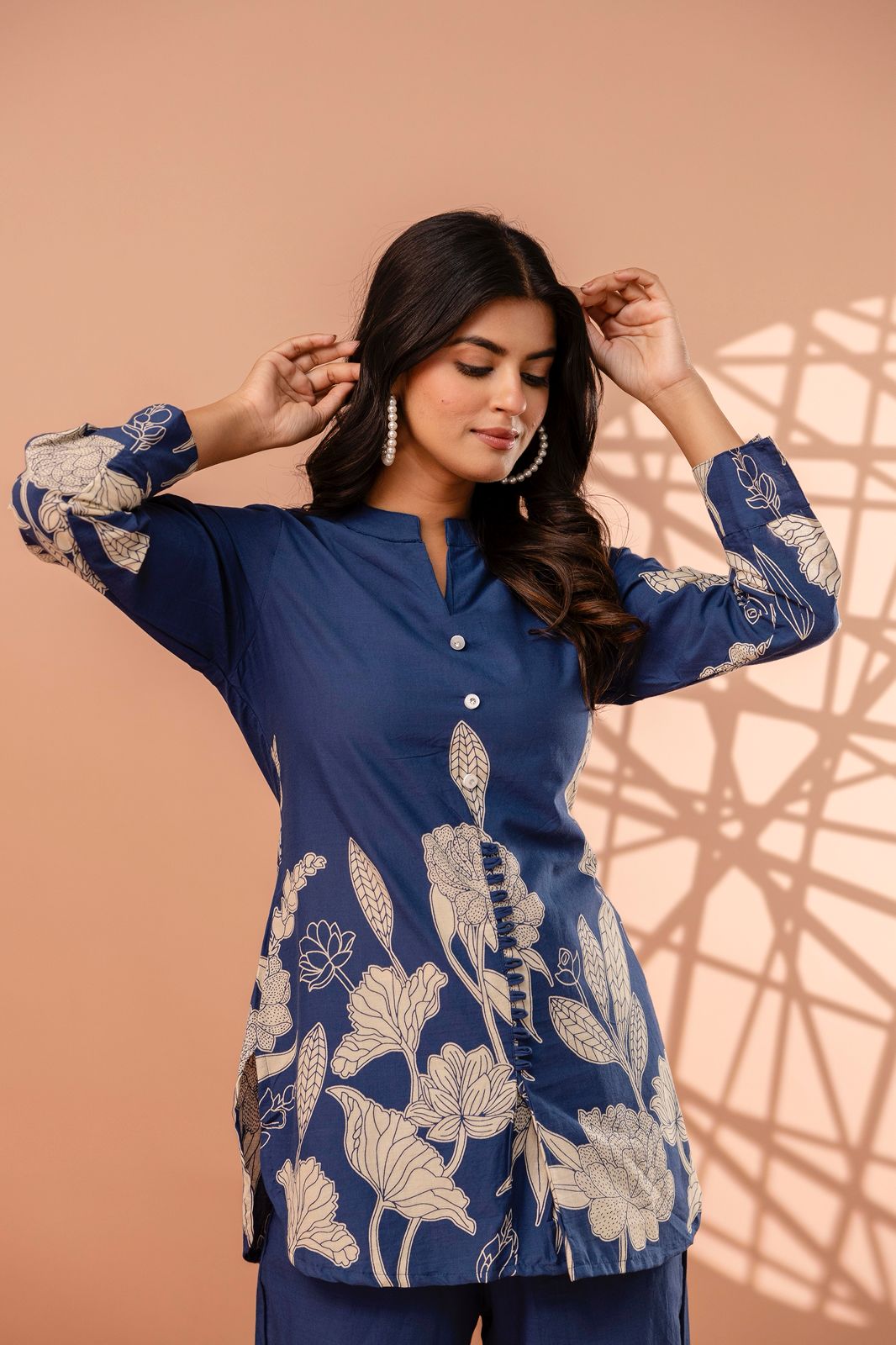 Blue Navya Cord Set