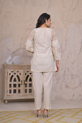 Off White Nyra Cord Set 2