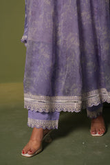 Purple Jugni Suit  Set (Set of 3)