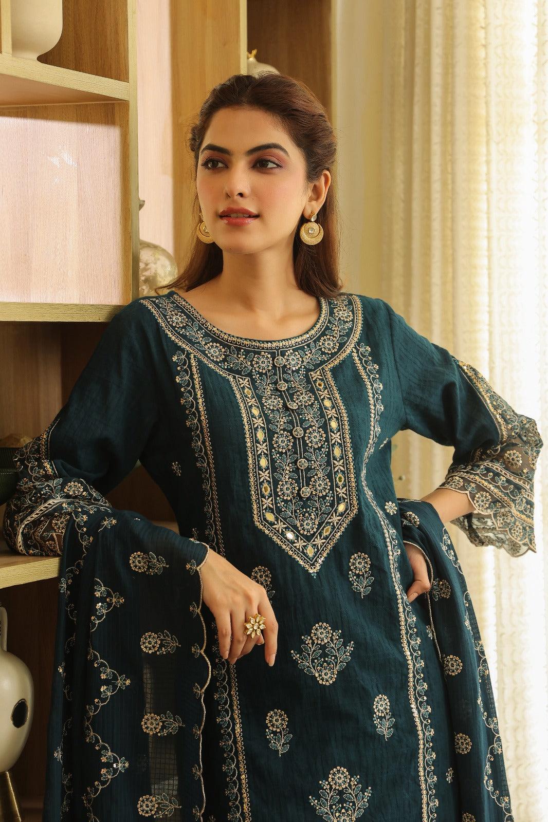 Blue Kesar Suit  Set (Set of 3)