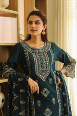 Blue Kesar Suit  Set (Set of 3)