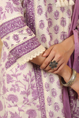 Purple Noor Suit Set (Set of 3)