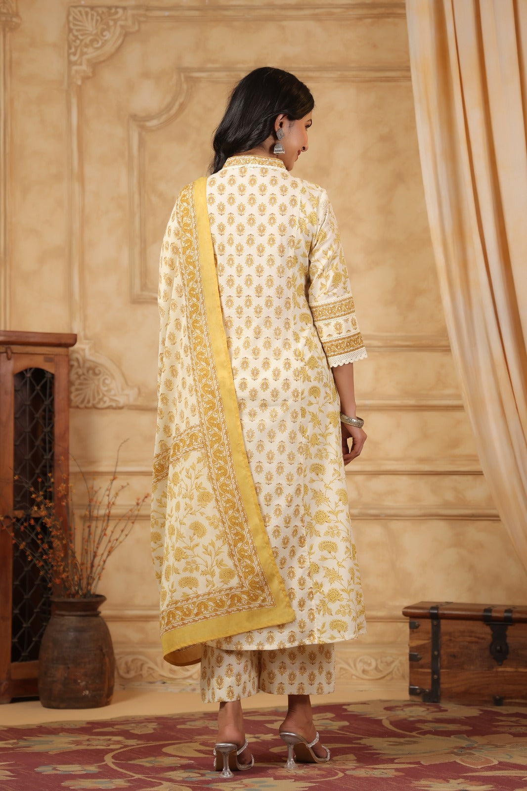 Yellow Noor Suit Set (Set of 3)