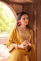 Yellow Noorani Suit Set (Set of 3)