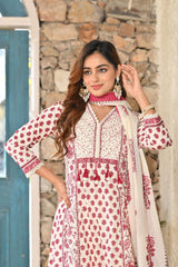 Pink Roohi Suit Set (Set of 3)