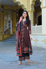 Black Meher Suit  Set (Set of 3)
