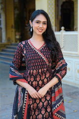 Black Meher Suit  Set (Set of 3)