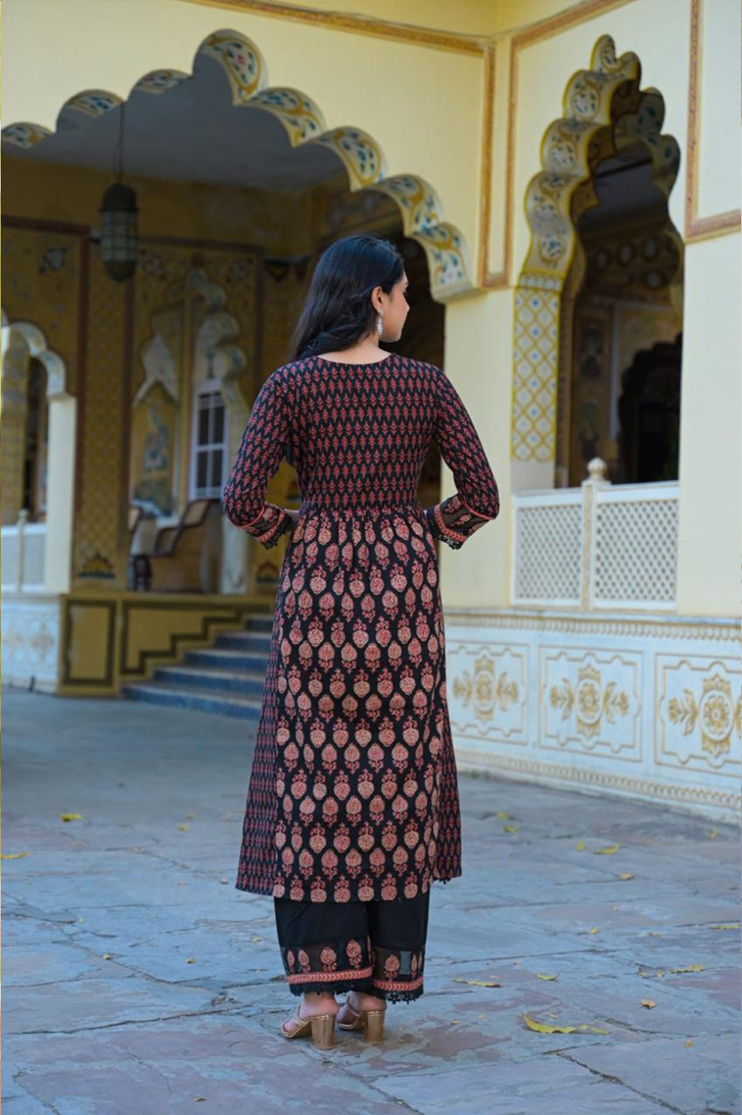 Black Meher Suit  Set (Set of 3)