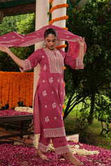 Pink Deep Suit Set (set of 3)