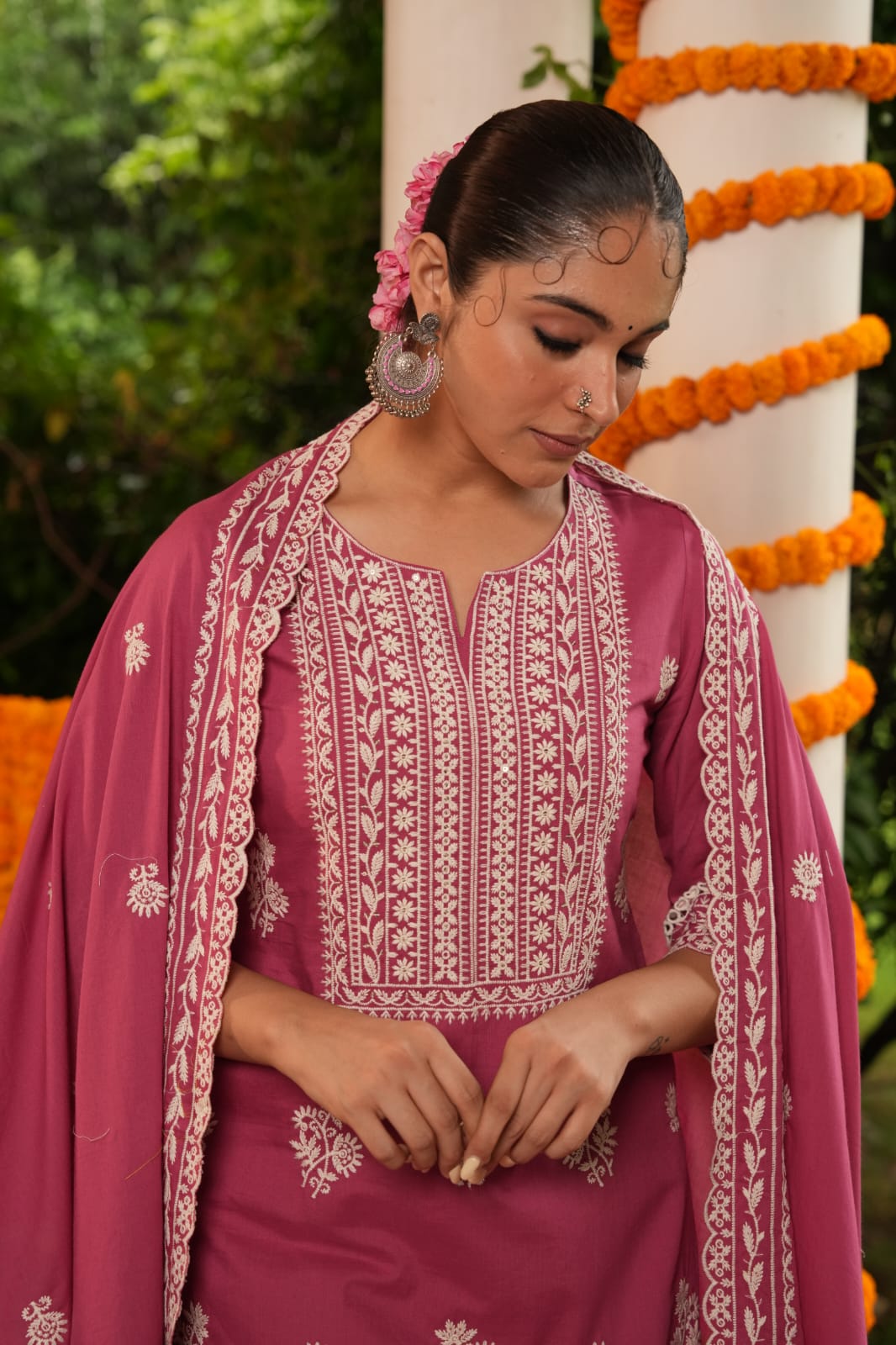 Pink Deep Suit Set (set of 3)